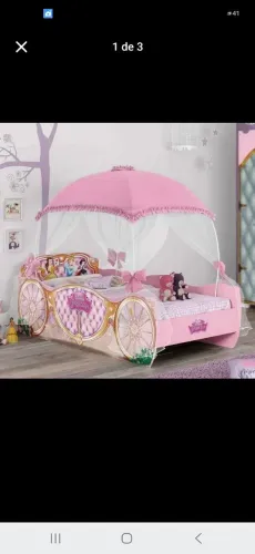 Cama princesas com colchão 