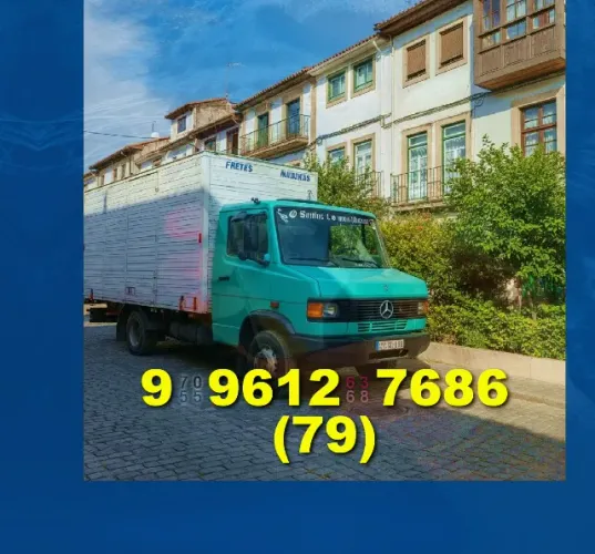 Frete em Aracaju! Transporte seguro e rápido! Contato: 79 9 96*12 76/86 - J/Andrade