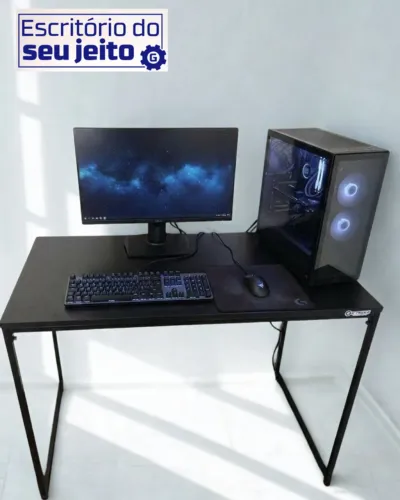 Mesa de Estudo Reforçada NOVA Industrial Multiuso Computador Notebook Office Escritório
