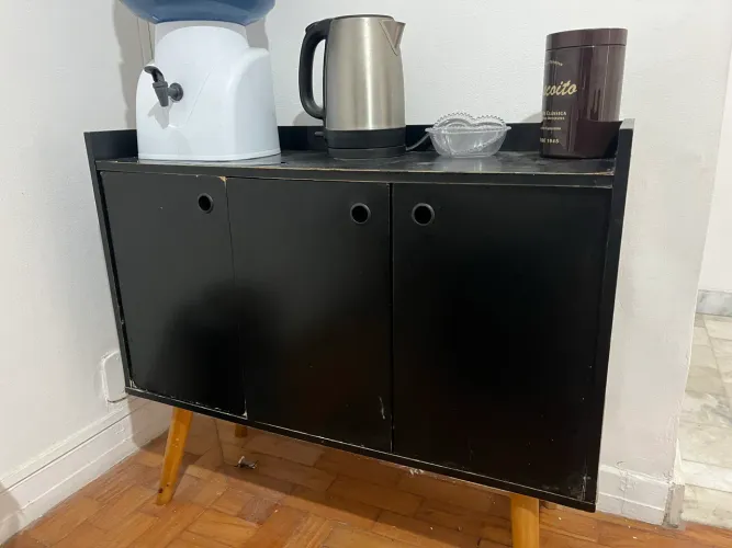 Balcão aparador preto