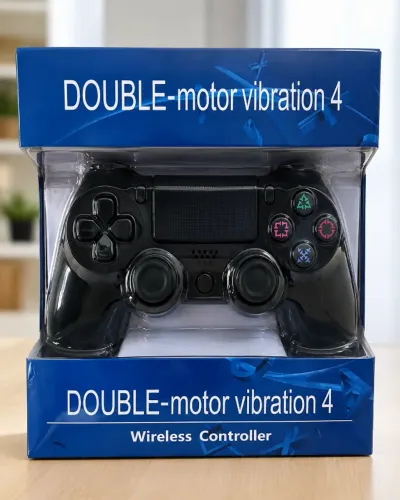 Controle Sem Fio Compatível com PS4 - Dual Motor Vibração, Bluetooth e Alta Precisão