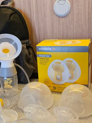 Extrator de leite elétrico duplo Medela Swing Maxi - mãos livres