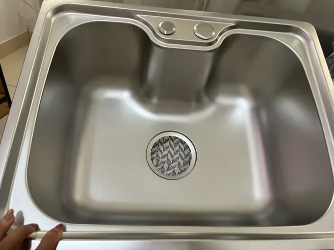 Cuba Pia Cozinha Gourmet Aço Inox Luxo C/ Acessórios 50x40 - Tubrax