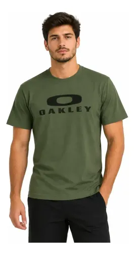 Camiseta Oakley Griffins Nest Tam P Cor Surplus Green