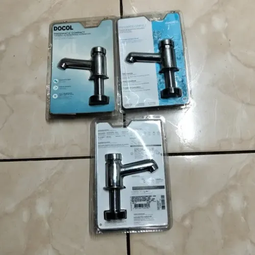 Torneira Docol Pressmatic Compact - Fechamento Automático 1/2 de mesa