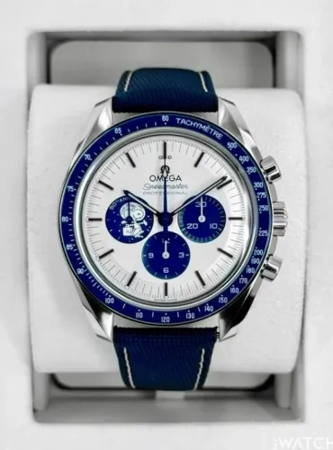 Omega Speedmaster Snoopy Azul Automático