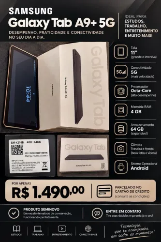 Tablet Samsung Galaxy Tab A9+ 5G (SM-X216B)