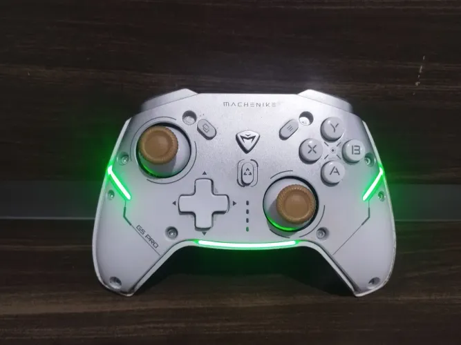 Controle machenick g5 pro branco seminovo