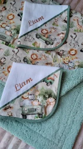 Enxolva de bebê personalizado