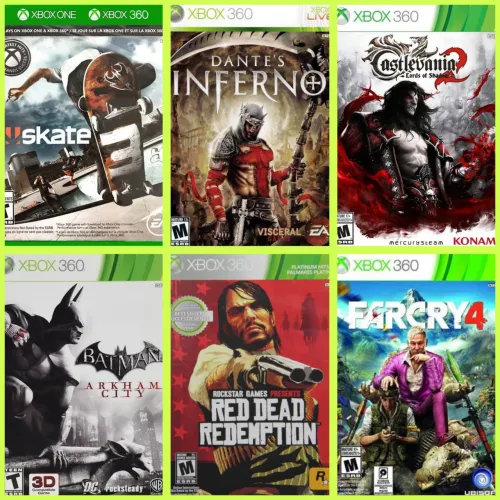 Jogos XBOX 360 jogos Aparti de $10