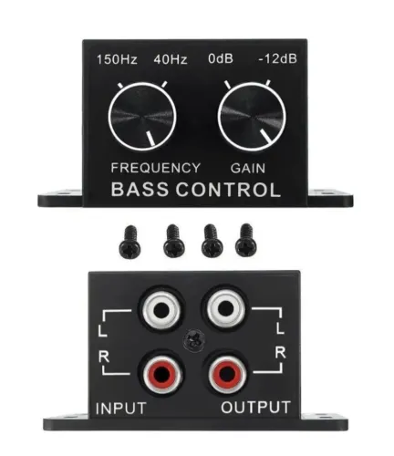 Controlador de volume e frequência para Subwoofer