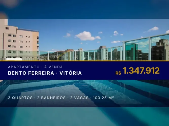 Bento Ferreira: Seu Apartamento dos Sonhos com Lazer Completo