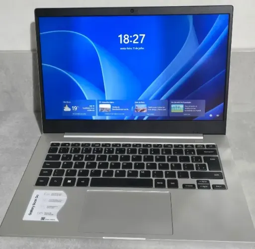 Notebook Samsung SnapDragon 4GB, SSD 128GB, Tela 14", Novíss, Caixa, Nota, Garantia 