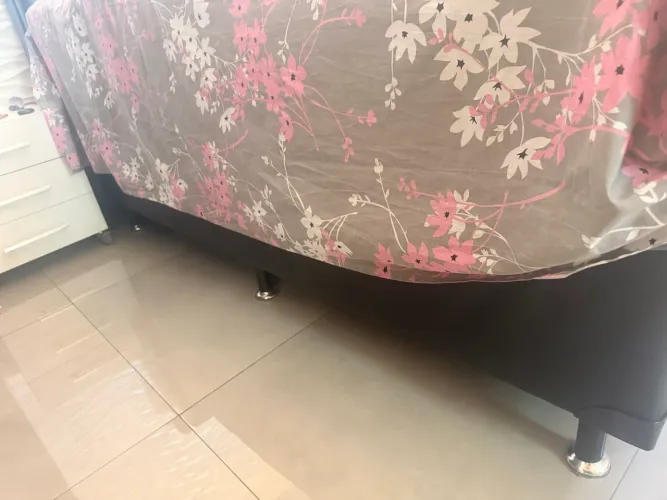 Base cama box e cabeceira 