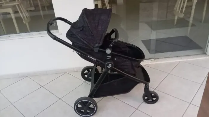 Carrinho bebê Maxi-Cosi Anna, Bebê conforto e base para o carro