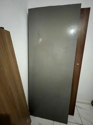 Vendo chapa de Mdf laminado cinza