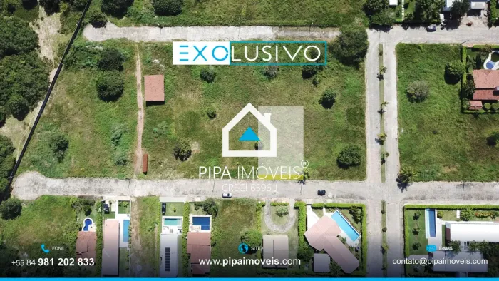 Terreno à venda, 600m² na Praia da Pipa - Tibau do Sul/RN