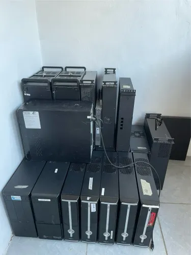 Lote de computadores i3, Pentium e etc