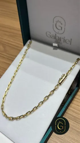 Cordão de ouro Cartier com 30.5g maciço ( LOJA FÍSICA )