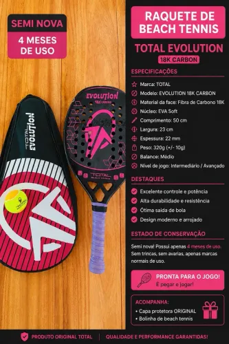 Raquete Beach Tennis