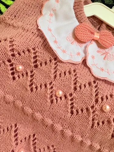 Conjunto Tricô Bebê 