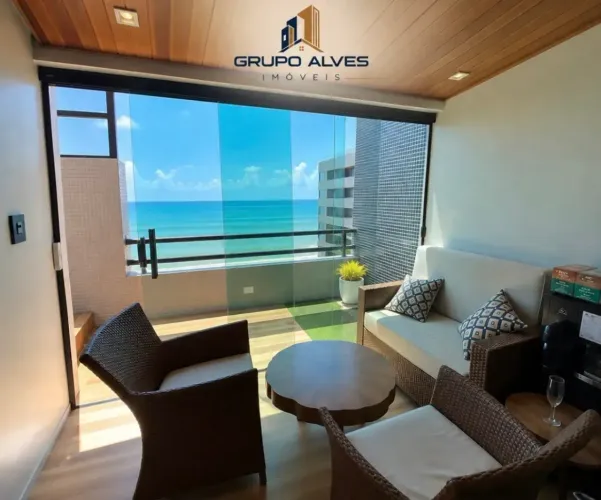 COBERTURA DUPLEX COM VISTA DE FRENTE PARA O MAR À VENDA
