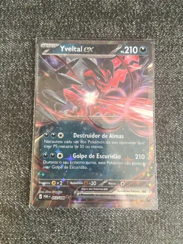 Carta Pokémon Yveltal-EX 053/088 - Equilíbrio Perfeito (Original Copag)