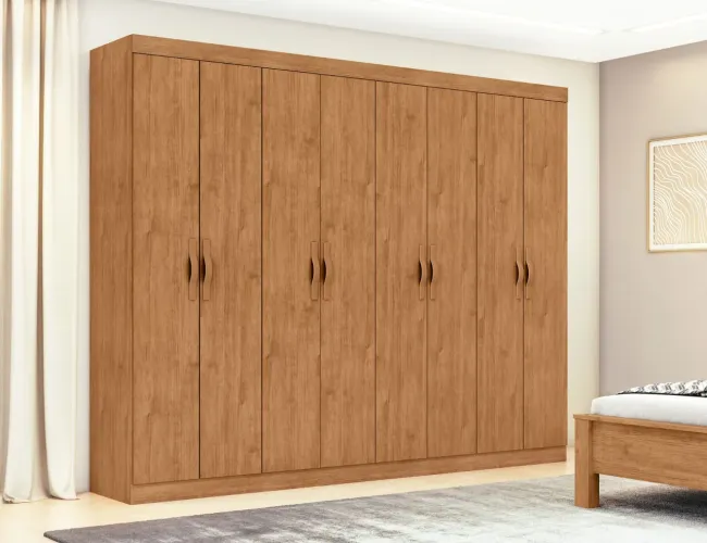 Guarda roupa 8 portas 100% MDF 