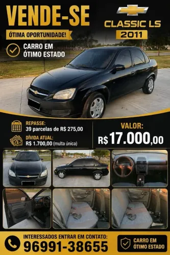 Chevrolet Classic Life/ls 1.0 VHC Flexp. 4P 2012