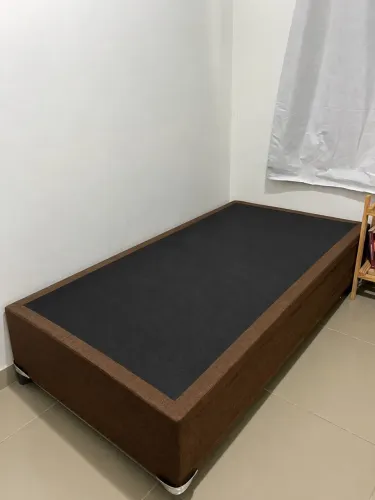 Base cama box solteiro