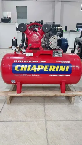 Compressor de Ar Chiaperini 110L 140Libras 10pcm Novo(Loja)