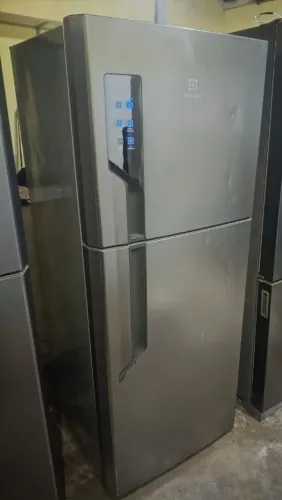 Geladeira Electrolux Frost Free Inox 431 Litros Funcionando Perfeitamente