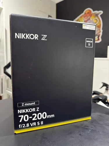 LENTE NIKON 70-200 VR II Z - NOVA