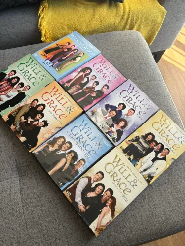 coleção will & grace 1a a 8a temporada completa dvd box will e grace