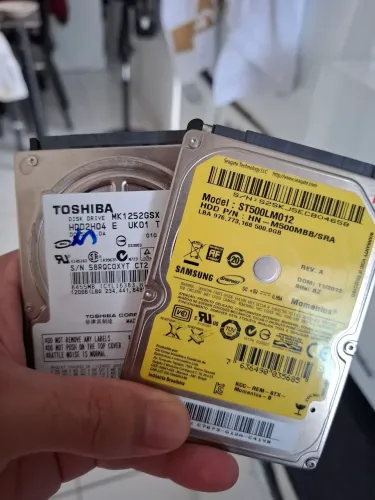 Ssd com defeito! 500gb e 120gb