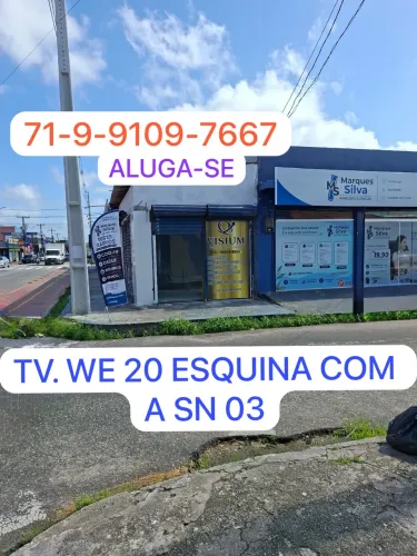ALUGA-SE PONTO COMERCIAL DE ESQUINA