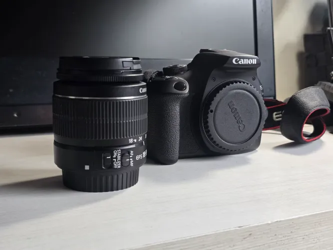 Canon Eos Rebel T7 + Lente e acessórios originais