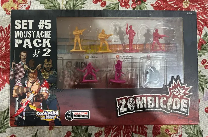 Set #5 Moustache Pack #2 Zombicide em ingles