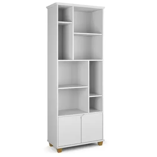 Estante Livreiro com 2 Portas e 8 Nichos (SUPER PROMOÇÃO)!