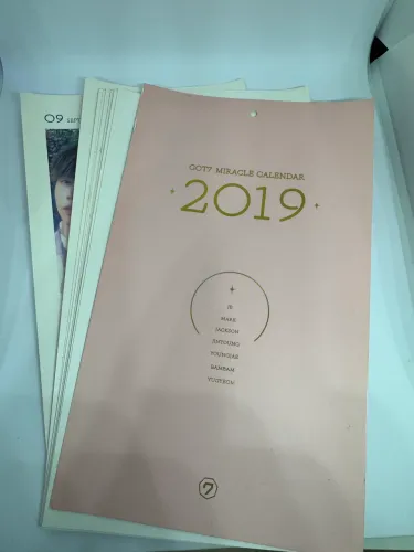 GOT7 Present You & Me Calendar | OFICIAL