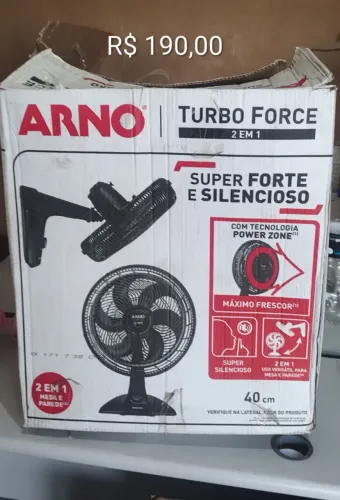 Ventilador turbo 2 em 1 Mondial 40 cm