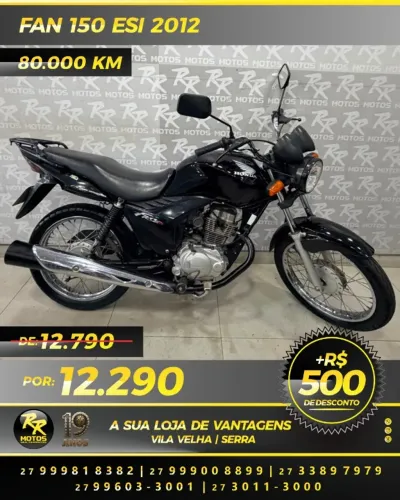 Moto Honda FAN 150 ESI 2012