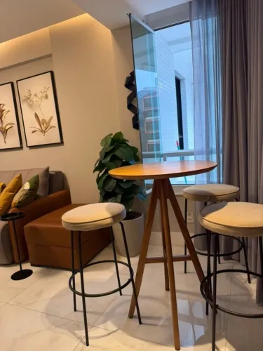 Apartamento para Locação em Salvador, Caminho das Árvores, 1 dormitório, 1 suíte, 1 banhei