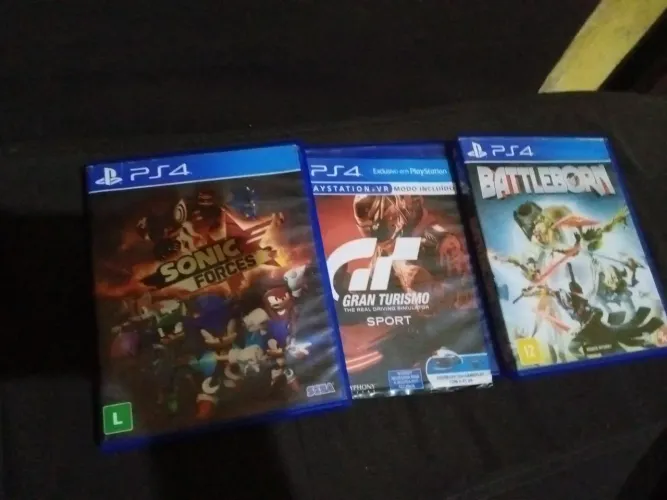 Só vendo todos PS4 Sonic,sport, battleborn