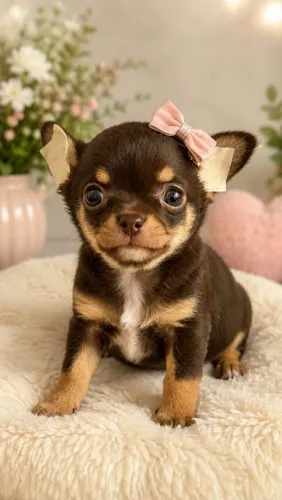 Chihuahua Pêlo Curto!! Excelente Fêmea Liberada.