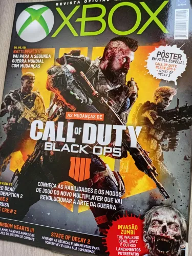 Lote 4 edições da revista Xbox