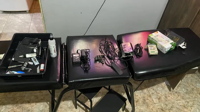 Materiais de tatuagem para iniciantes