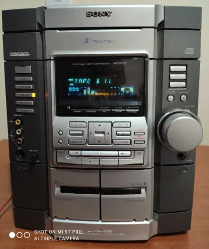 microsystem rádio Sony mhc/rg55