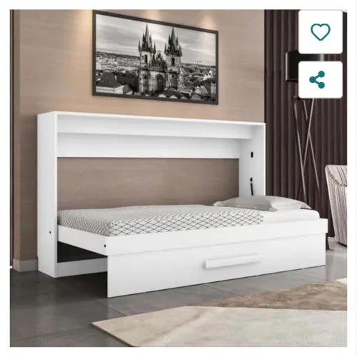 Cama de parede 