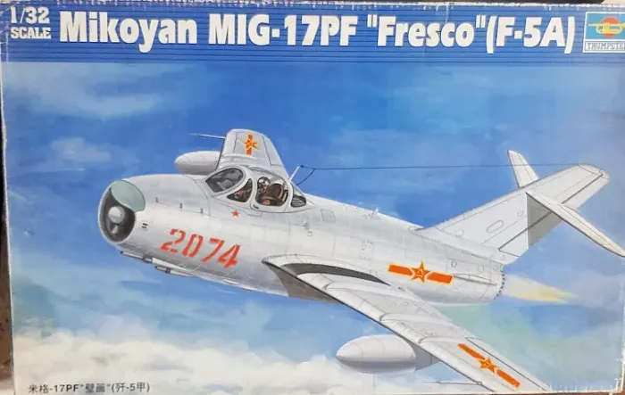 KIT PARA MONTAR MIKOYAN MIG-17PF FRESCO F-5A ESCALA 1/32